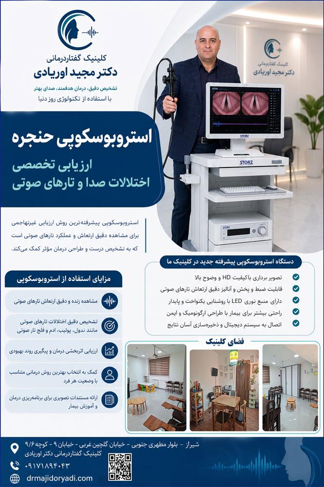 تصویربرداری دقیق از حنجره در شیراز